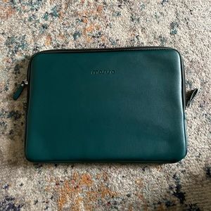 13” leather laptop sleeve/case